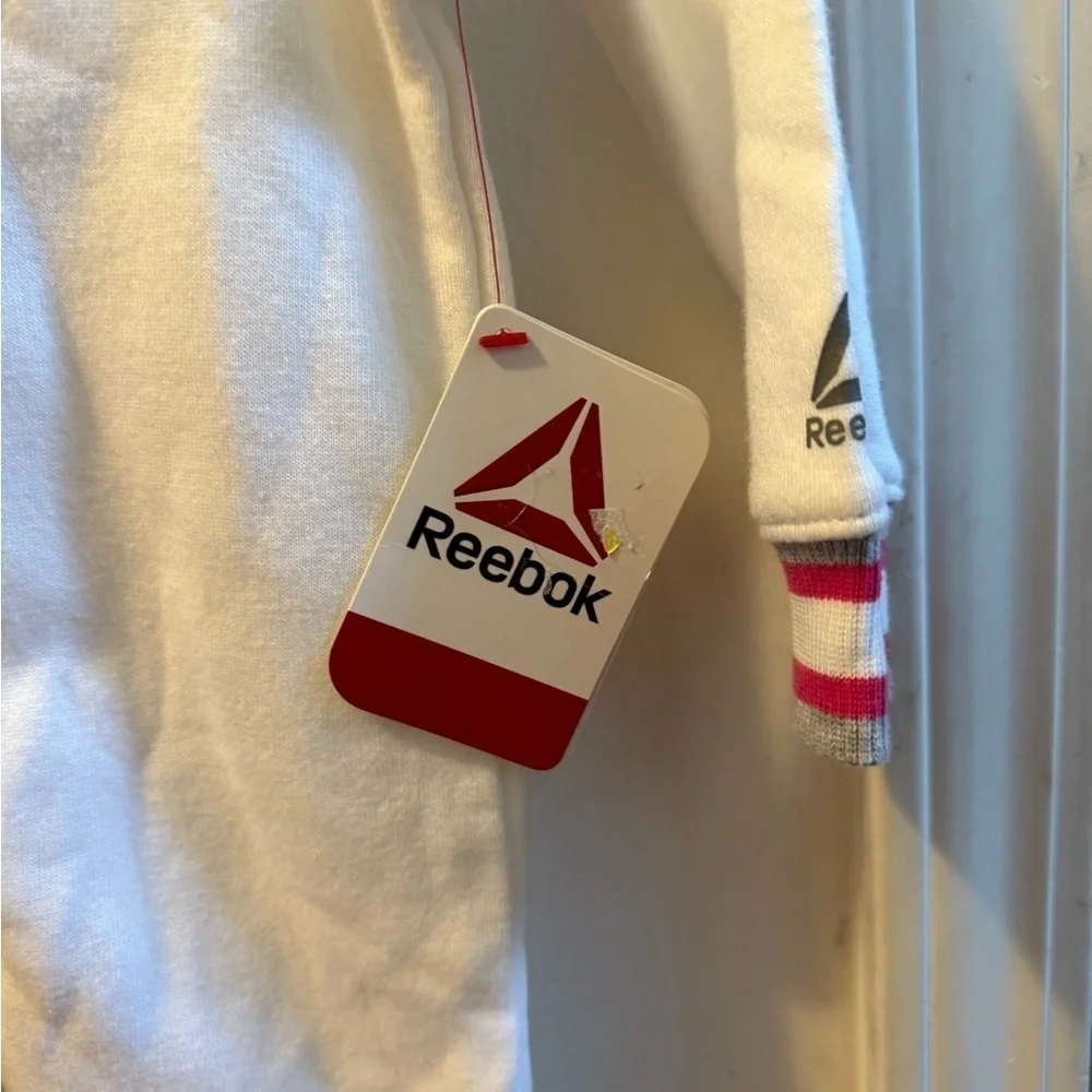 NWT Reebok Sweatshirt Hooded Romper